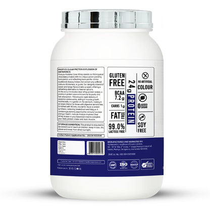 Anytime Clear Whey Protein, Blueberry Crush (30 Servings)