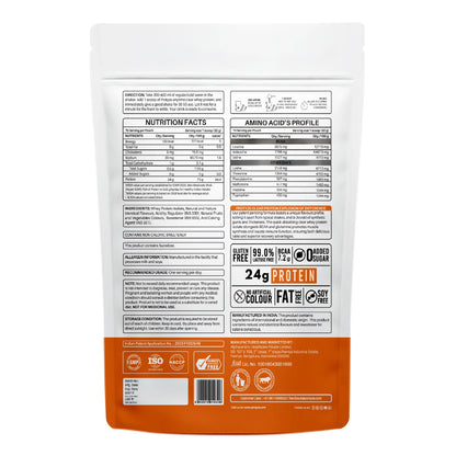 Anytime Clear Whey Protein, Orange Squash 15 Servings